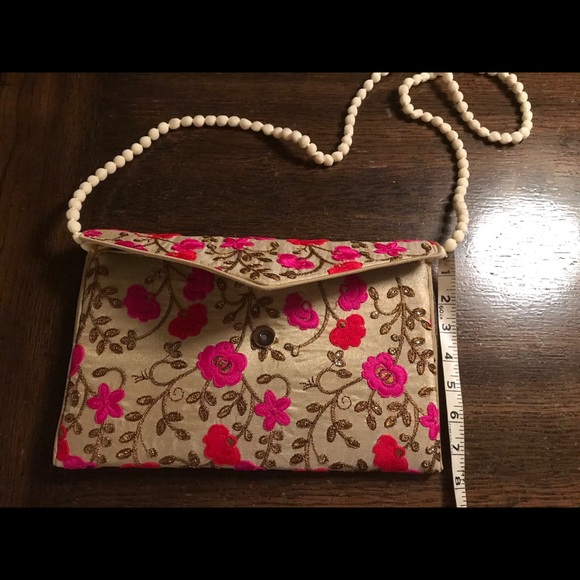Embroidered woman’s purse. Beautiful embroidery. - Picture 5 of 5